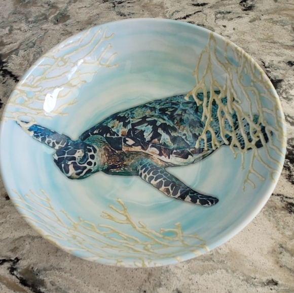 BH&G Melamine Sea Turtle Bowl